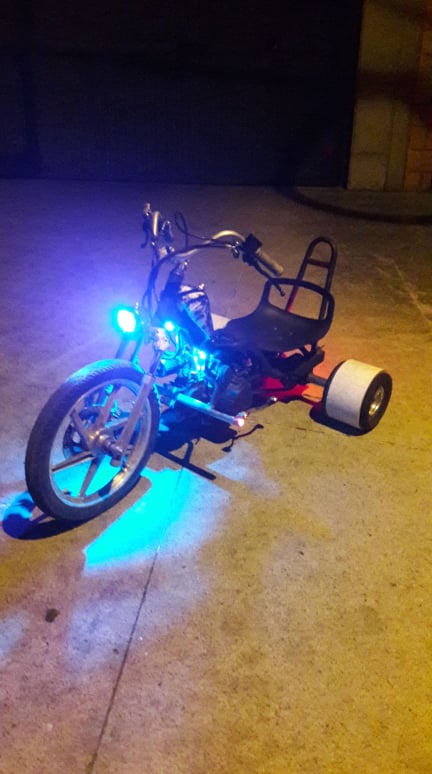 125cc Custom Drift Trike 2