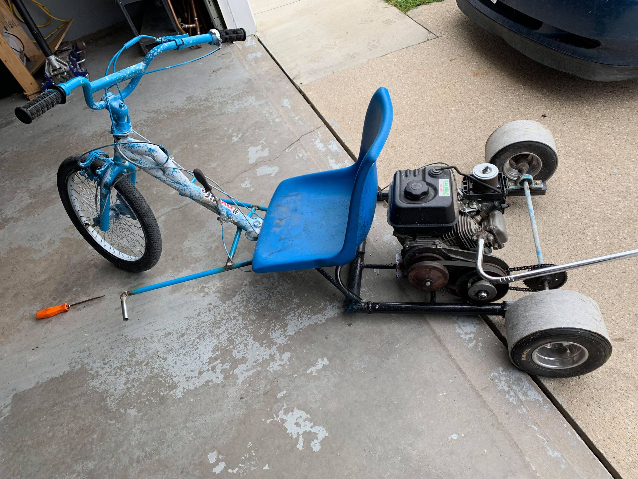 First Drift Trike Project from Joshua