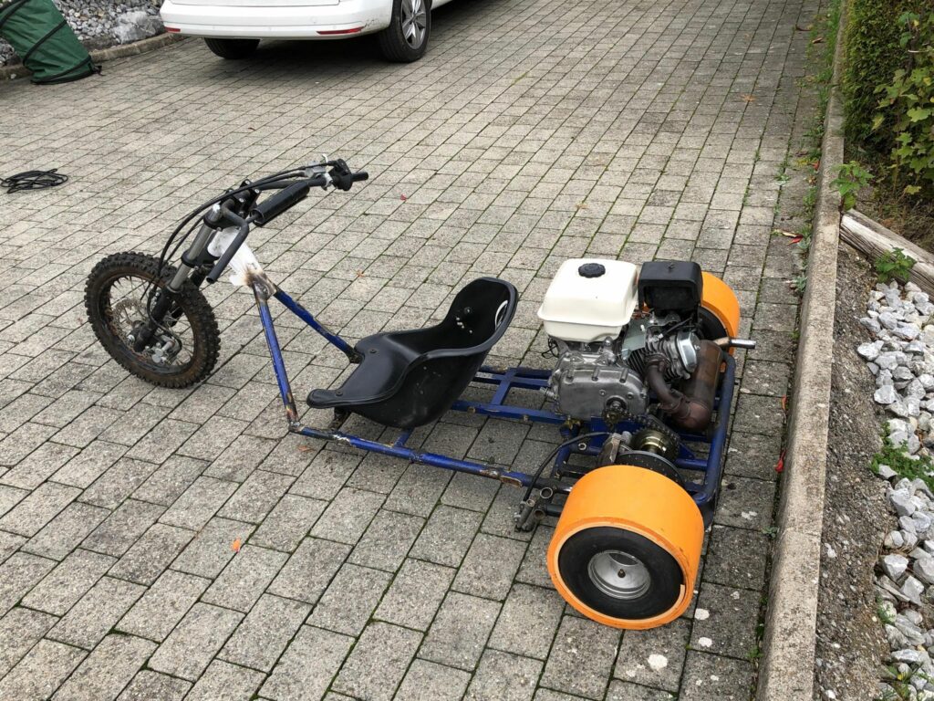 Extended Frame Custom Drift Trike 1