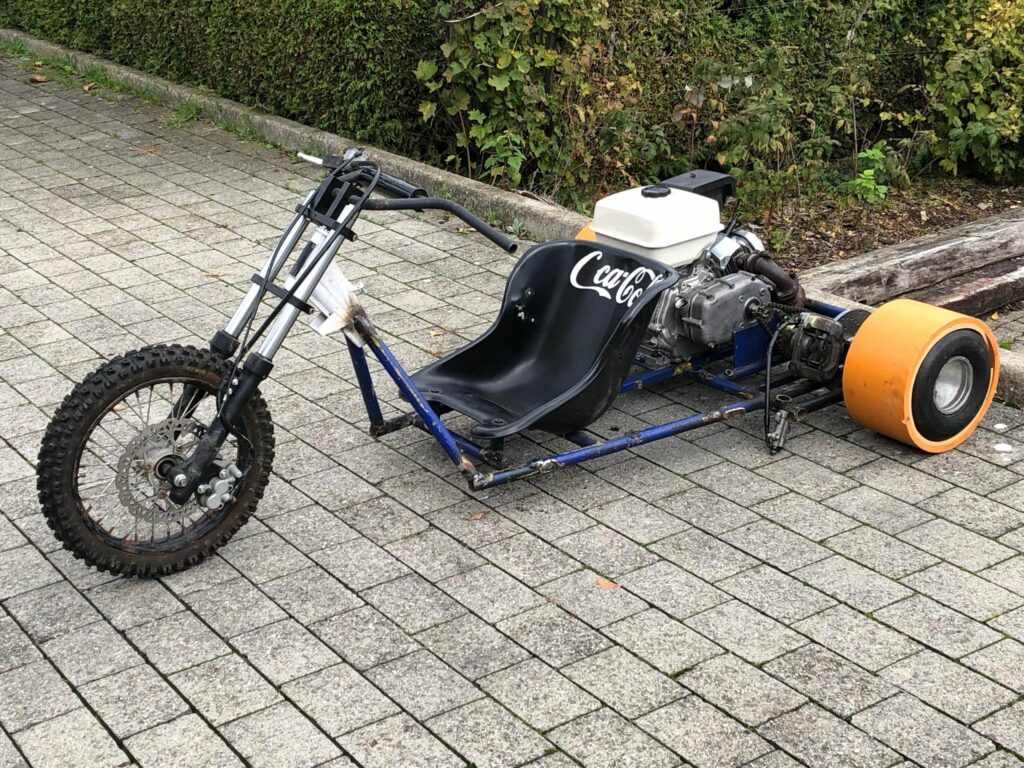 Extended Frame Custom Drift Trike 2