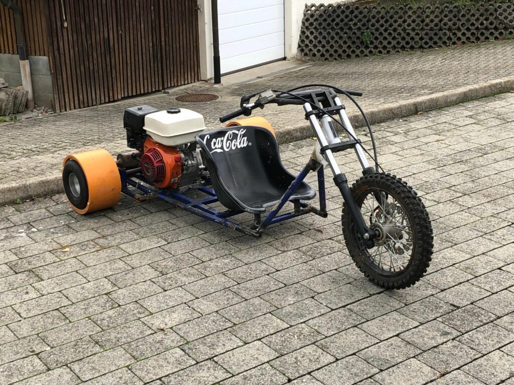 Extended Frame Custom Drift Trike 3