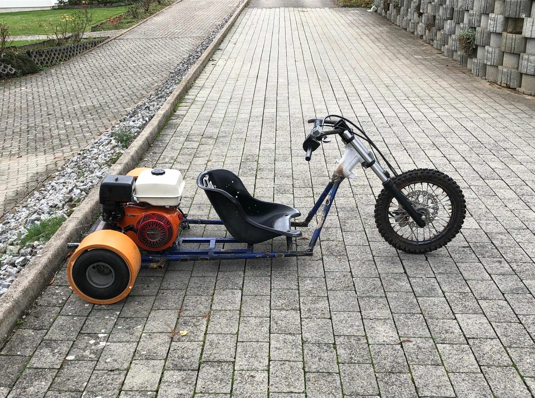 Extended Frame Custom Drift Trike 4