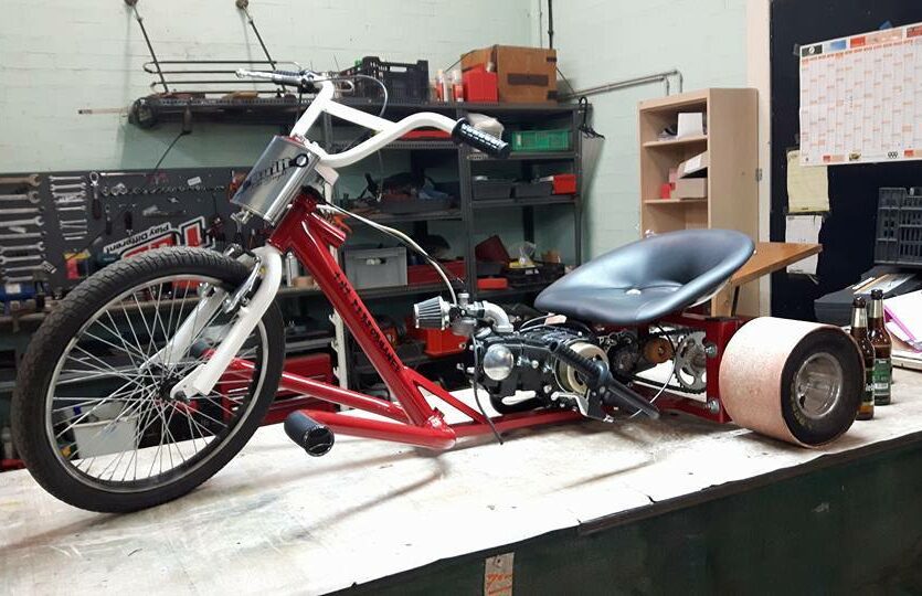 125 cc custome drift trike
