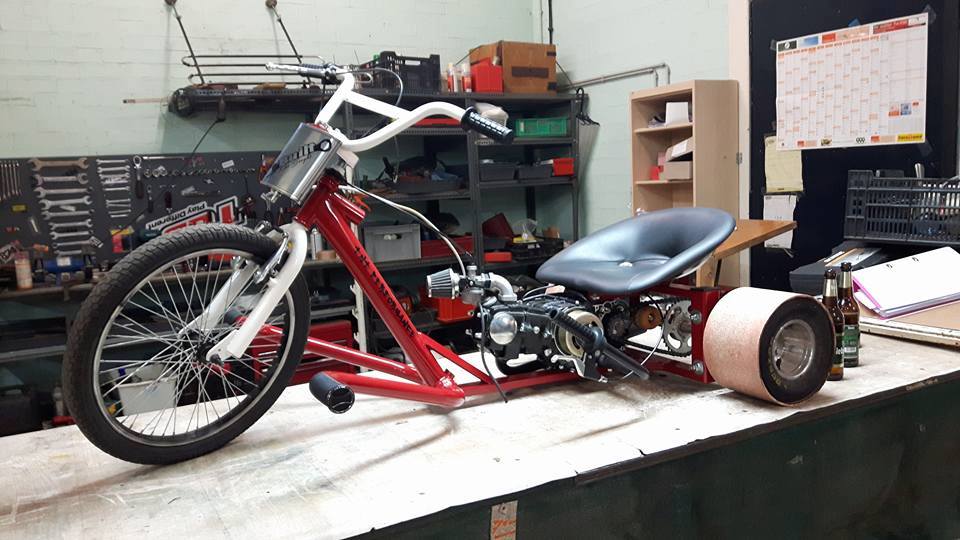 125 cc custome drift trike