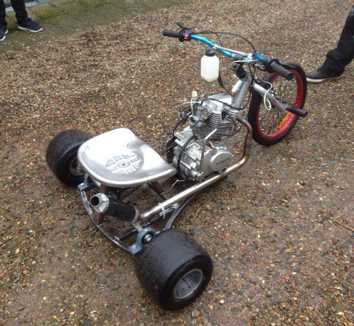 250cc drift trike test run