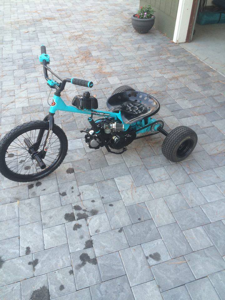 Blue Drift Trike project 2