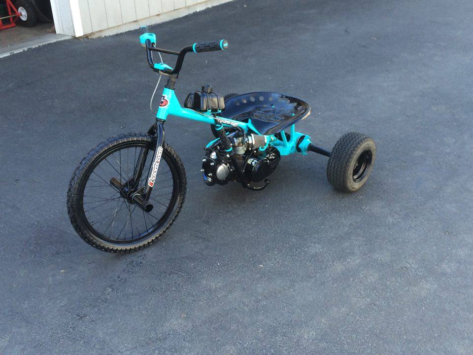 Blue Drift Trike project 3