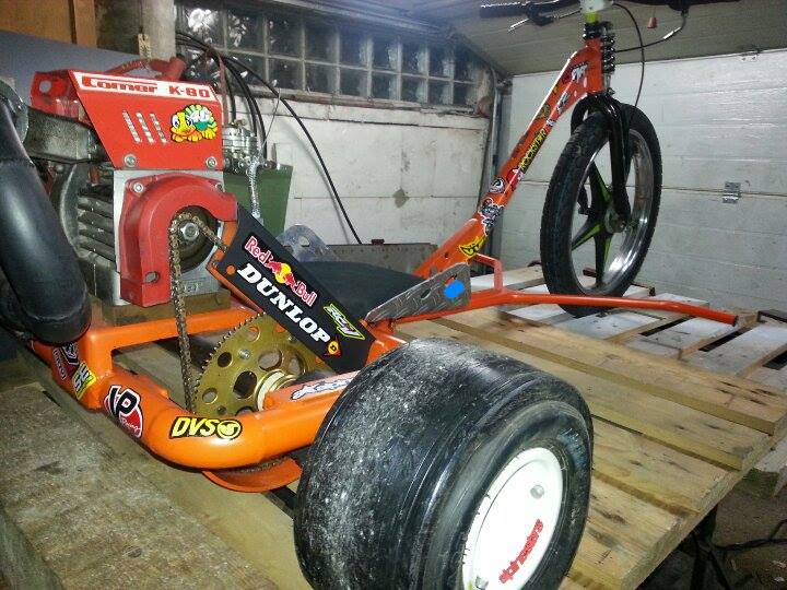 Comer 80 cart engine drift trike