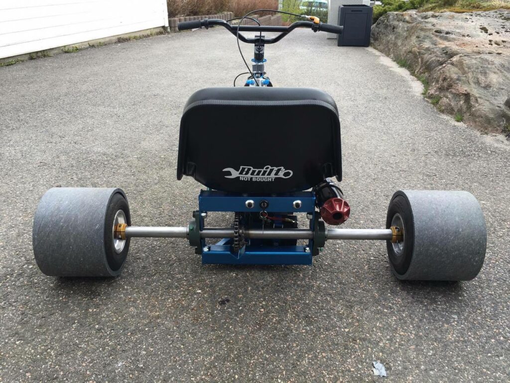 Custom 125cc Drift Trike in Norway 3