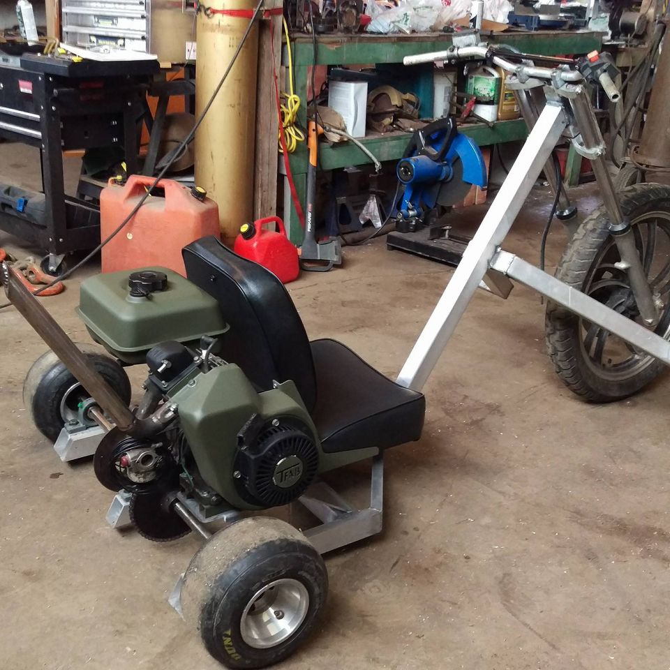 Custom Aluminum Drift Trike Project 2