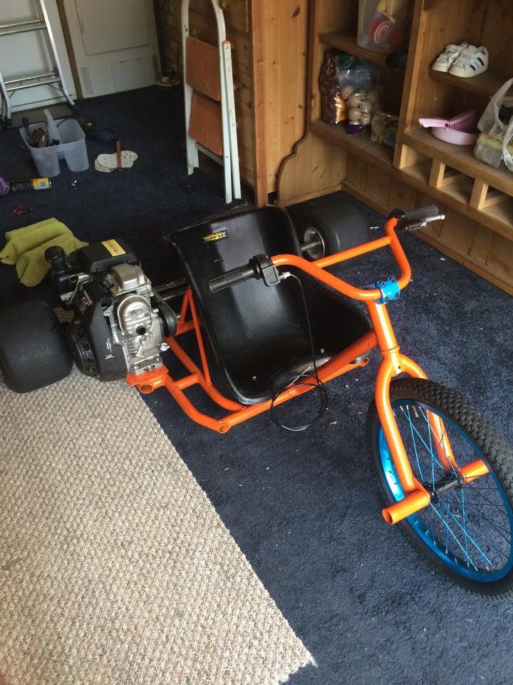 Custom drift trike from England