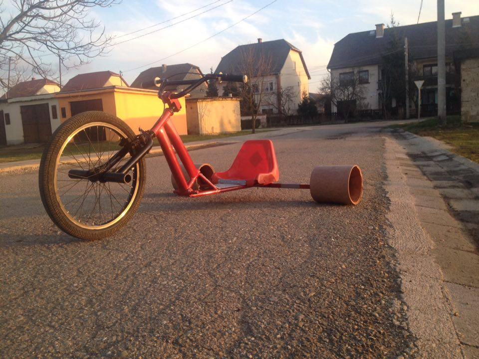 Drift trike from Hungary