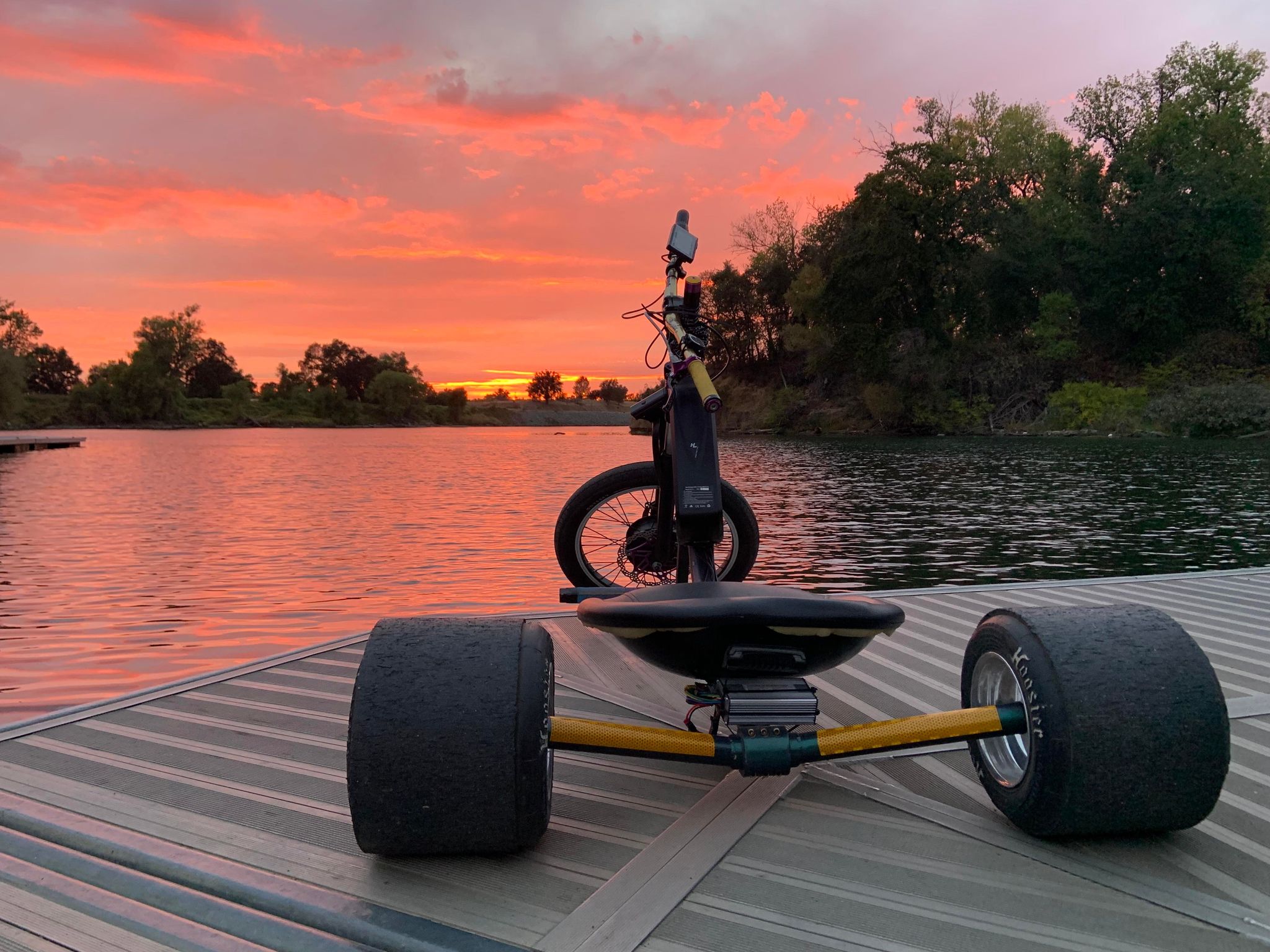 Drift trike spins in California 1