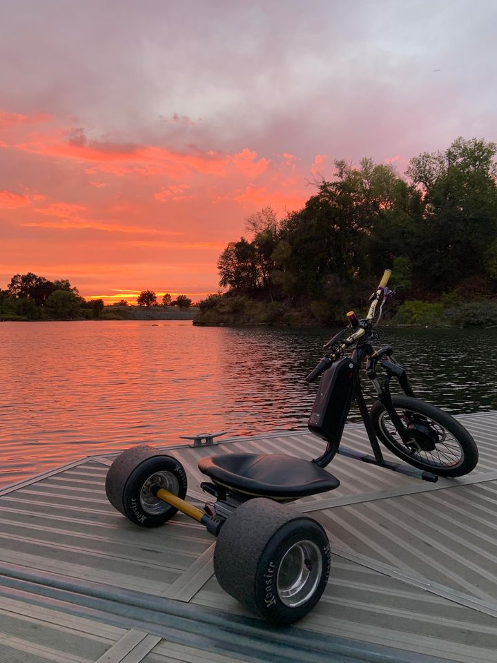 Drift trike spins in California 3