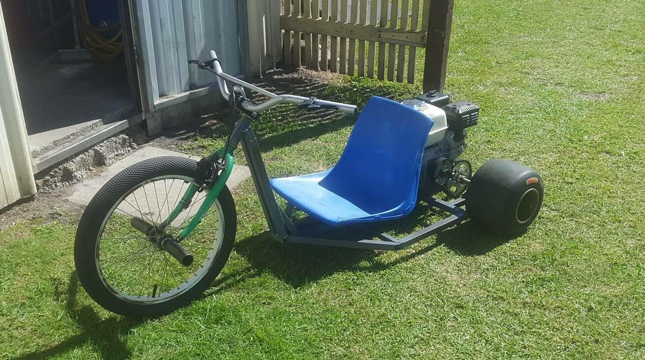 Honda gx160 Powered Custom Drift Trike 2