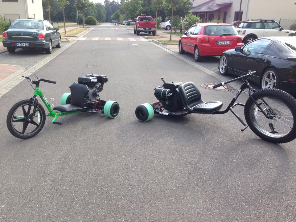 Motorized Drift Trike Dou 1